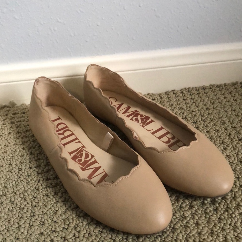 Sam & Libby Tan Flats